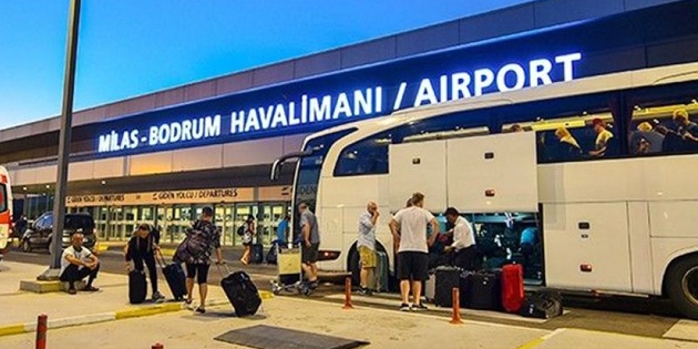 Milas-Bodrum Havalimanı 10 Ayda 4 Milyon Yolcu Ağırladı